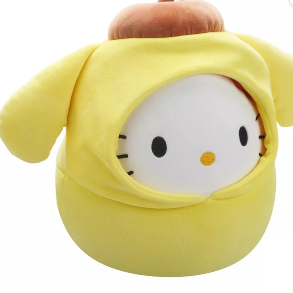 SQUISHMALLOW 8” HELLO KITTY WITH POMPOMPURIN HOODIE - Picture 7 of 7